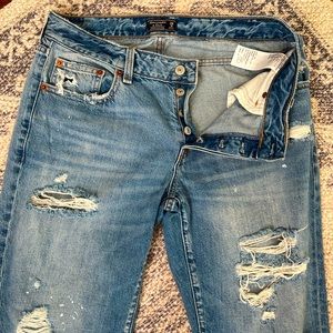 Abercrombie & Fitch 6R/28 Ames Low Rise Boyfriend Jean